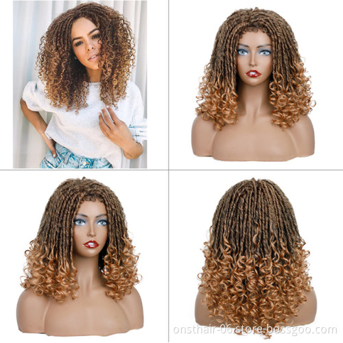 Onst Long Goddess Faux locs Synthetic Wigs Dreadlocks Crochet Hair Braids Soft Dreadlock Extensions Wig Afro Hairstyle For Men